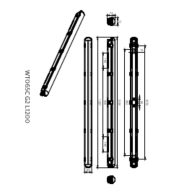 Dimension Drawing (without table) - WT065C LED29_48S/840 PSU L1200
