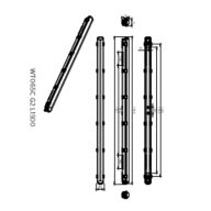 Dimension Drawing (without table) - WT065C LED41_68S/840 PSU L1500