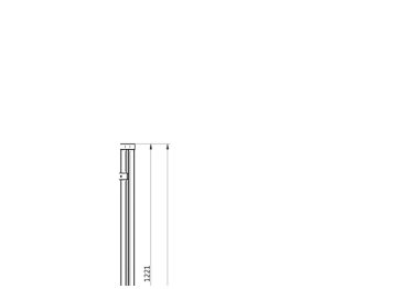 Dimension Drawing (without table) - WT492C 64S/840 PSU WB W5 L1200
