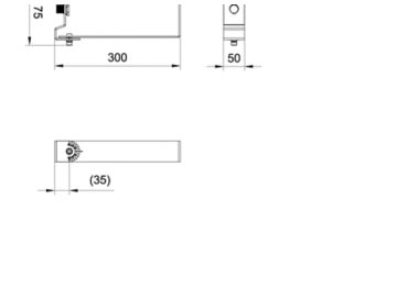 Dimension Drawing (without table) - BY121Z G6 BR L300