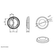Dimension Drawing (without table) - null