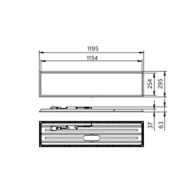 Dimension Drawing (without table) - RC132V G6 36S/840 PSU W30L120 OC