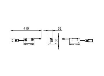 Dimension Drawing (without table) - RC132A G6 WIA 29W 0.65A