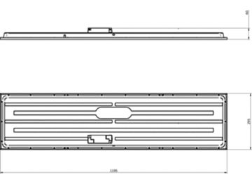 Dimension Drawing (without table) - RC132VG6_29_36_43/830_40 PSU 30x120OCCCE