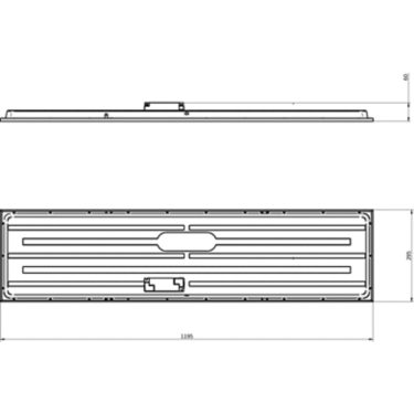 Philips CoreLine Panel gen6, All-in, 32 W, 1200x30 mm | Signify