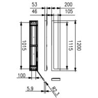 Dimension Drawing (without table) - SM060C G2 34_40S/840 PSU W20L120 OC