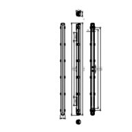 Dimension Drawing (without table) - WT065C G3 LED68S/840 PSU L1500 BN