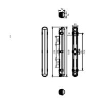 Dimension Drawing (without table) - WT065C G3 LED18S/840 PSU L600 BN