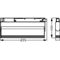 Dimension Drawing (without table) - Mag Ad L Spotlight 5.5W 530lm 30K 24D