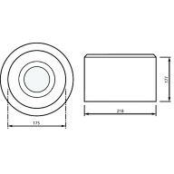 Dimension Drawing (without table) - TC KT S 20S/830 PSE WH401 T102
