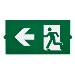 EM155Z SLIM WL EXIT SIGN LEGEND LEFT