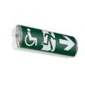 EM253C SM BKD EXIT SIGN NM3 ELW IP65 WH