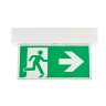 EM259C WL/CM EXIT SIGN M3 ELW WH