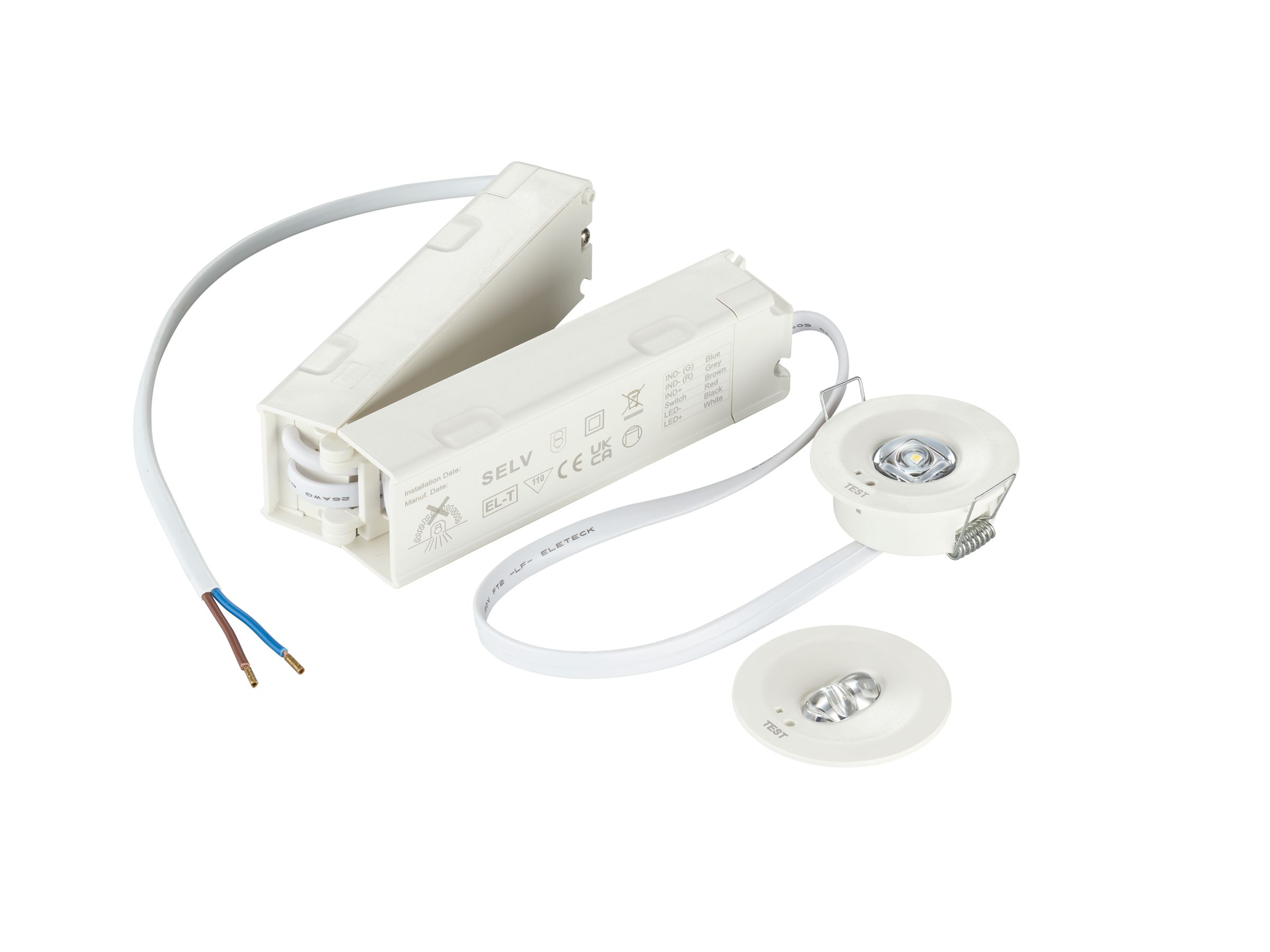 EM150B REC 1S OA/CO NM3 ELP WH IP20 912401483504 Philips lighting
