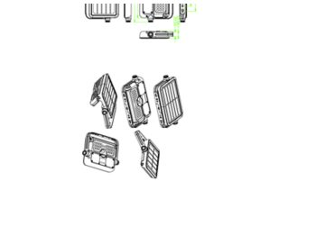 Dimension Drawing (without table) - BVS010 LED5/765 Solar