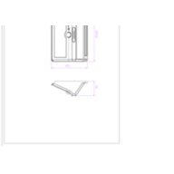 Dimension Drawing (without table) - BWS010 LED1/765 G2