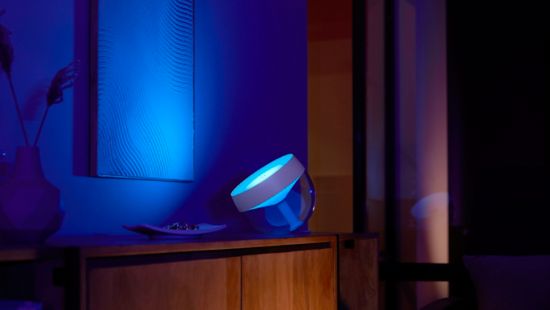 Hue Iris Table Lamp White White and Colour Ambiance Philips Hue