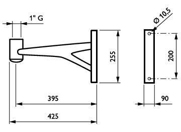 Dimension Drawing (without table) - JGP700 MBP/MBW 400 BK G1