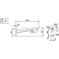 Dimension Drawing (without table) - JRP531 MBW 1000 RAL