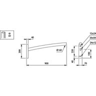 Dimension Drawing (without table) - JRB440 MBW 900 RAL