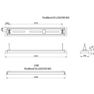 Dimension Drawing (without table) - SP342P 45S/940 PSD O SMT L150 WH