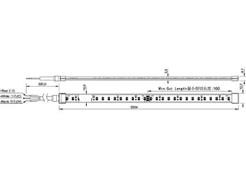 Dimension Drawing (without table) - LS170S LED10 TNW IP65 L5000 PRO G2