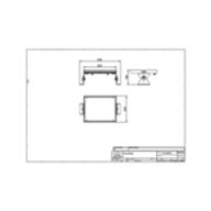 Dimension Drawing (without table) - BWP602 LED170/NW 100W DTA C