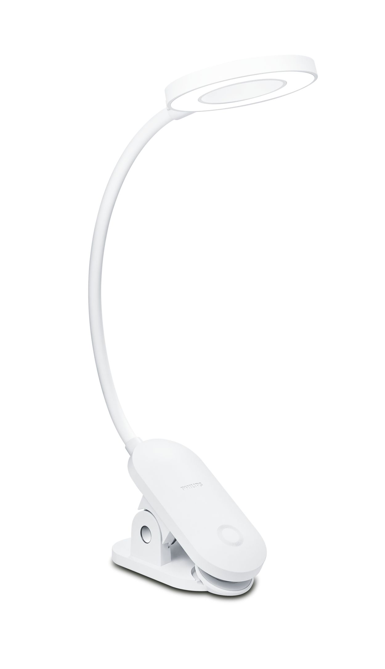 White clip on lamp discount
