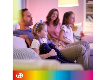 Millions of colors, pre-set static and dynamic scenes 