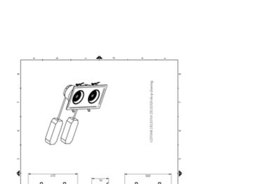 GD700B 2XLED10 2XLED20 shop drawing