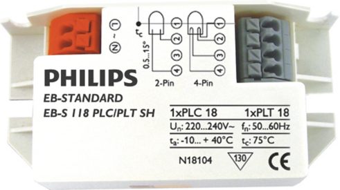 Micropower Electronic ballast for TL/PL-S/-T/-C lamps (India)