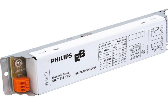 EB-T Electronic ballasts for TL-D lamps (India)