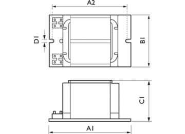 Dimension Drawing (with table) - BSN 150L 300I TS