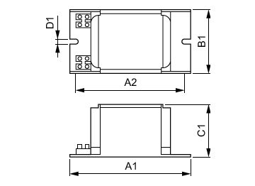 Dimension Drawing (with table) - BSNE 150L 300I TS