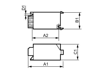 Dimension Drawing (with table) - SI 51 Plus