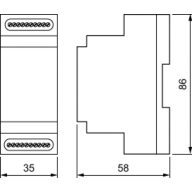 Dimension Drawing (without table) - LFC7510 AmpLight Current