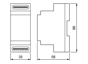 Dimension Drawing (without table) - LFC7510 AmpLight Current