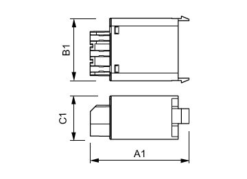 Dimension Drawing (with table) - SKD 578 220-240V 50/60Hz