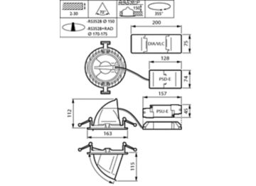 Dimension Drawing (without table) - RS352B 27S/PC930 WIA-E WB ACC WH