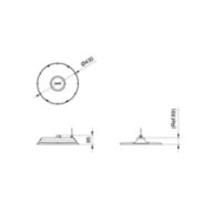 Dimension Drawing (without table) - null