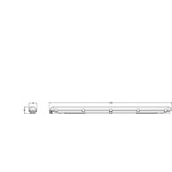 Dimension Drawing (without table) - WT178C LED43S/830 PSU L1200