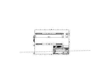 Dimension Drawing (without table) - WT198X LED60S/840 DIA H4 L1500