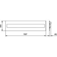 Dimension Drawing (without table) - RC100B LED37S 840 W30L120 PSD G3