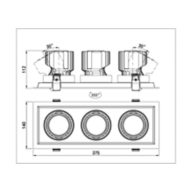 Dimension Drawing (without table) - GD309B 3*P33 940 PSD-E NB