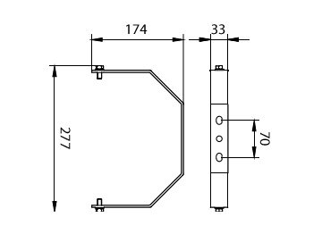 Dimension Drawing (without table) - BY268Z MB