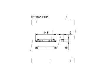 Dimension Drawing (without table) - ST307Z IECP