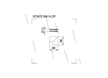 Dimension Drawing (without table) - ST307Z SM VLCP
