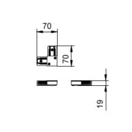Dimension Drawing (without table)
