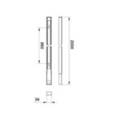 Dimension Drawing (without table)