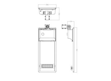 Dimension Drawing (without table) - BRP715 LED50 WW Solar Pro 5
